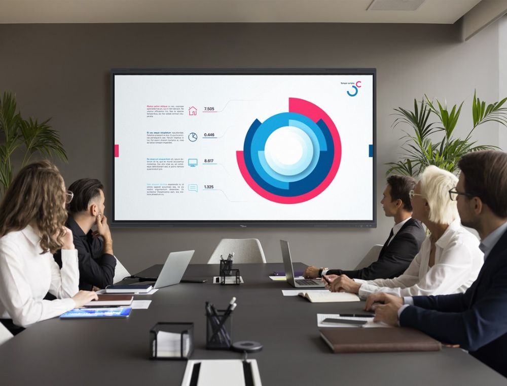 Pantalla Interactiva Premium Creative Touch Serie 5 de 86''